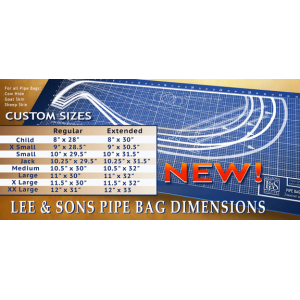 Lee & Sons Cowhide Pipe Bag
